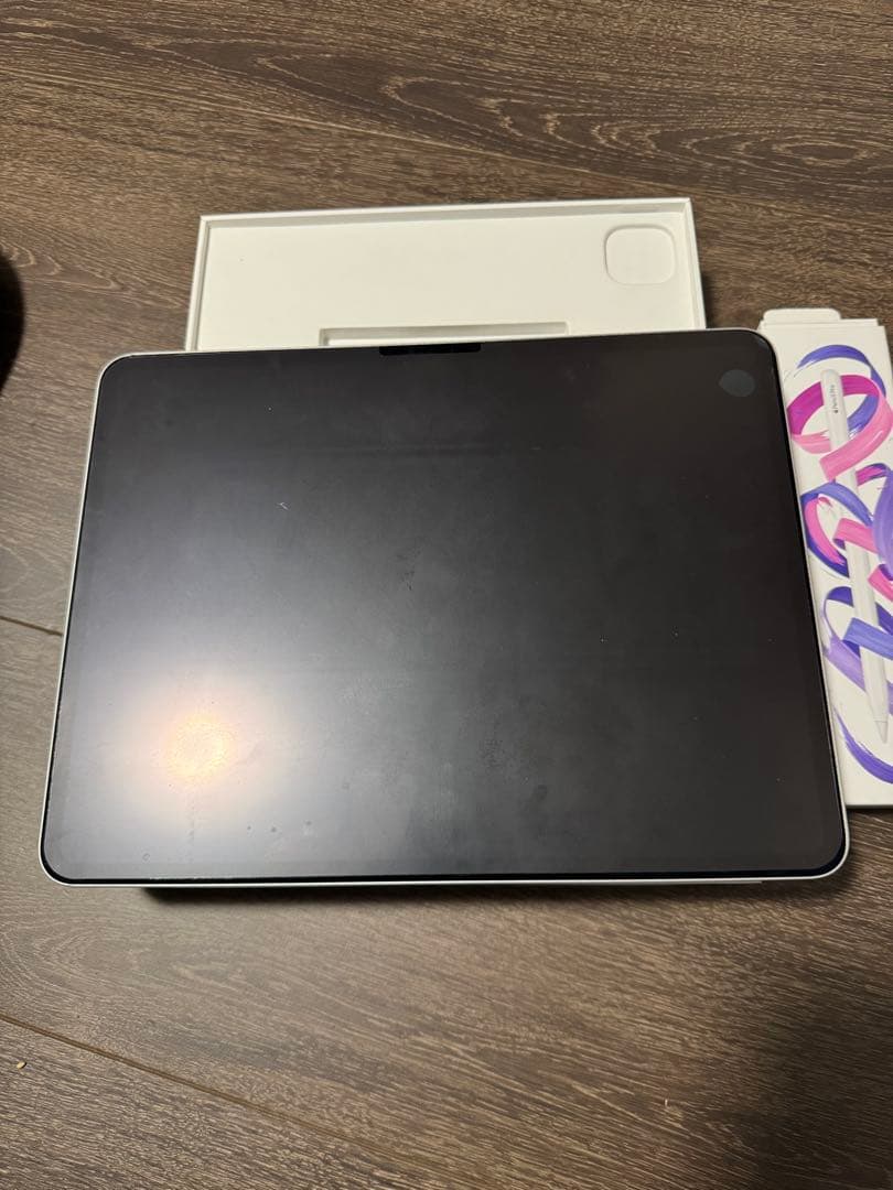 Apple iPad Pro（M4） 13インチシルバー 1TBモデル本体とペン
