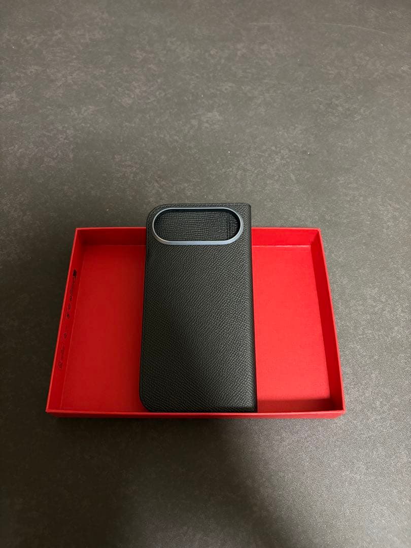 ボナベンチュラ iPhone17 Air ダイアリーケース ノービレレザー 黒