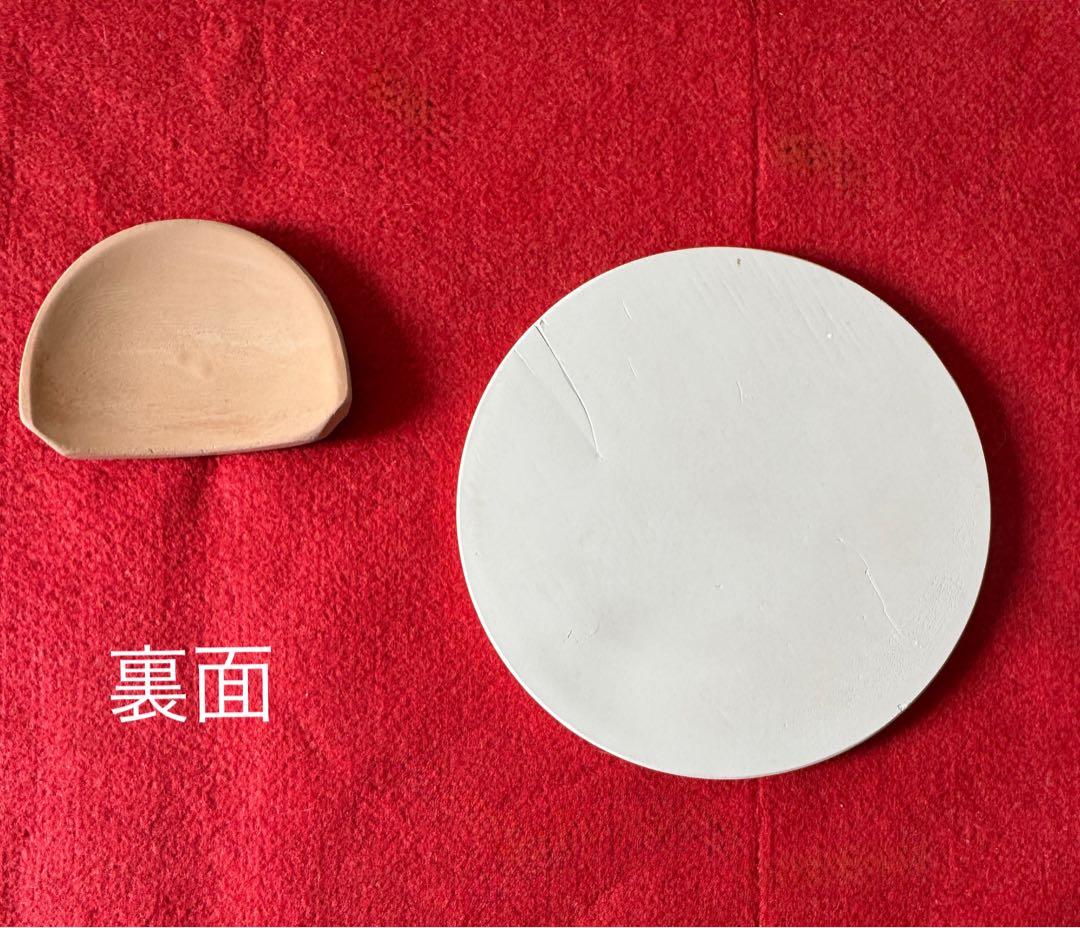 風炉　信楽焼　楽斎　五徳/前瓦/底瓦　 茶道具