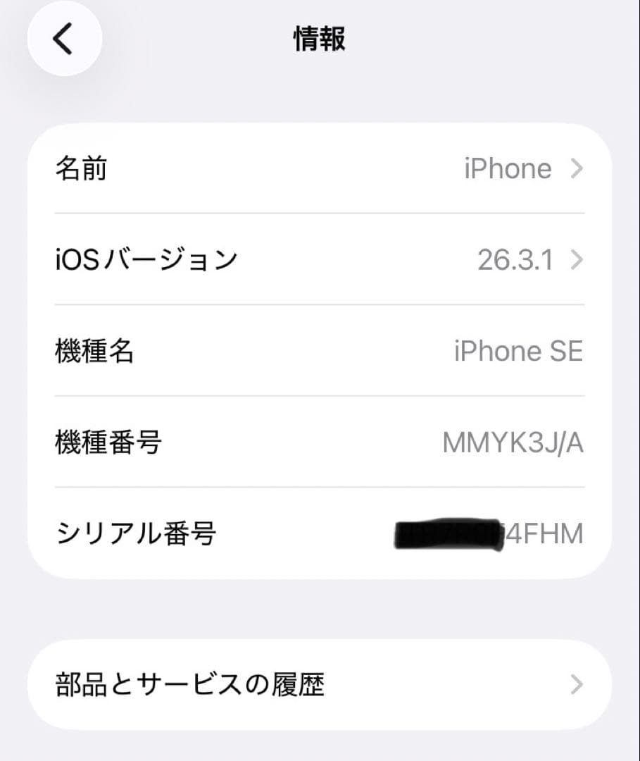 Apple iPhone SE 第3世代　256GB SIMフリー
