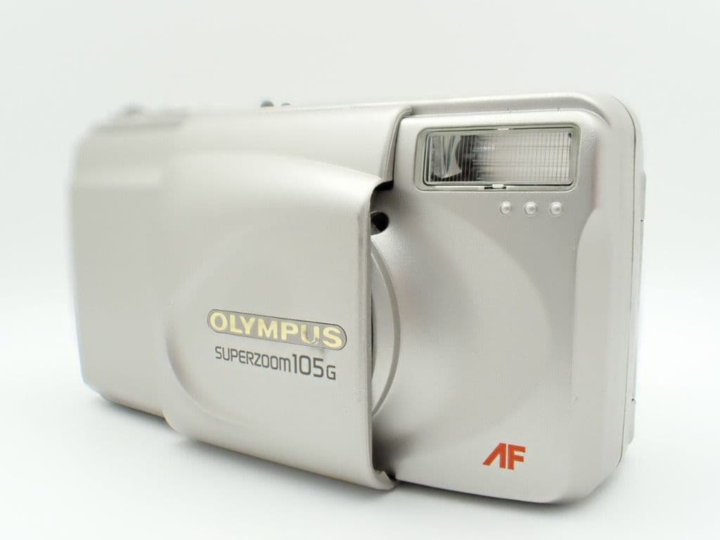 【動作確認済良品】OLYMPUS SUPERZOOM 105G 電池付