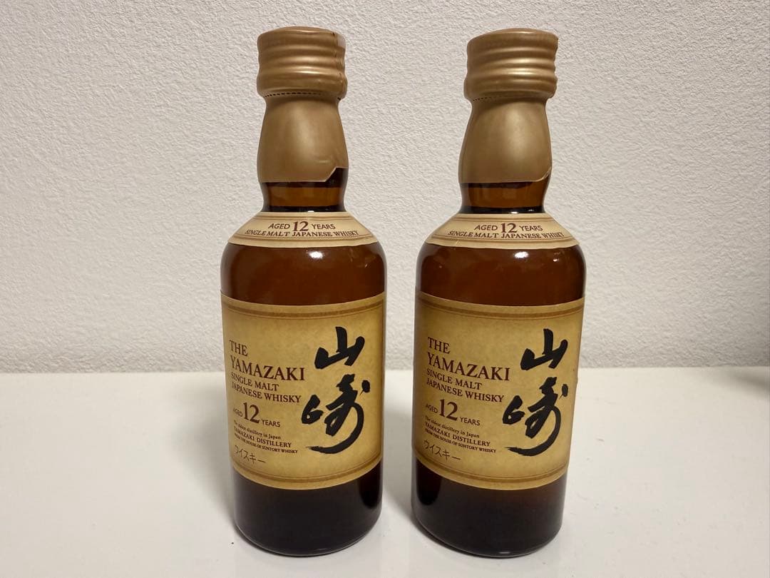 山崎 12年 ミニ　竹鶴ピュアモルトミニ　スーパーニッカ　ミニ　6本セット