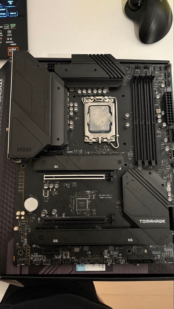 CPU MSI b660 tomahawk Intel i7-12700F (ddr4)