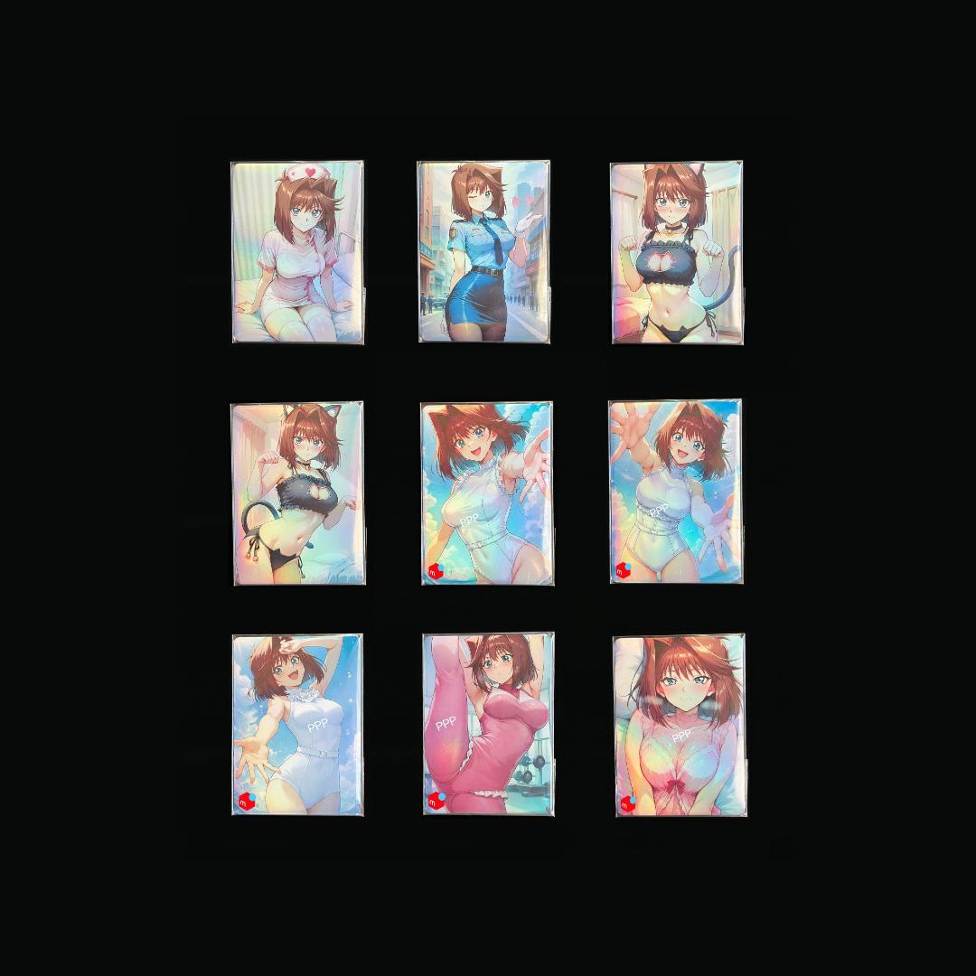 434　～　9枚　美少女カード　ウラシク
