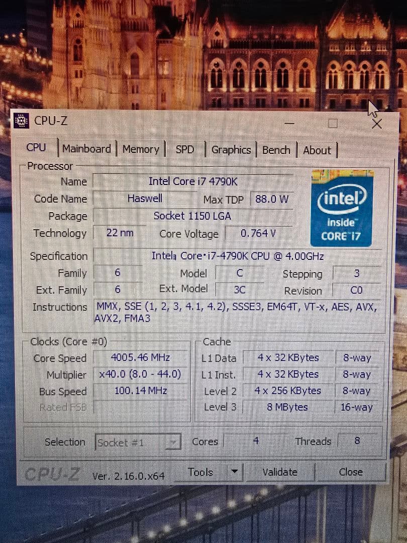 【名機】Core i7-4790K + ASUS B85M-G + メモリ16G