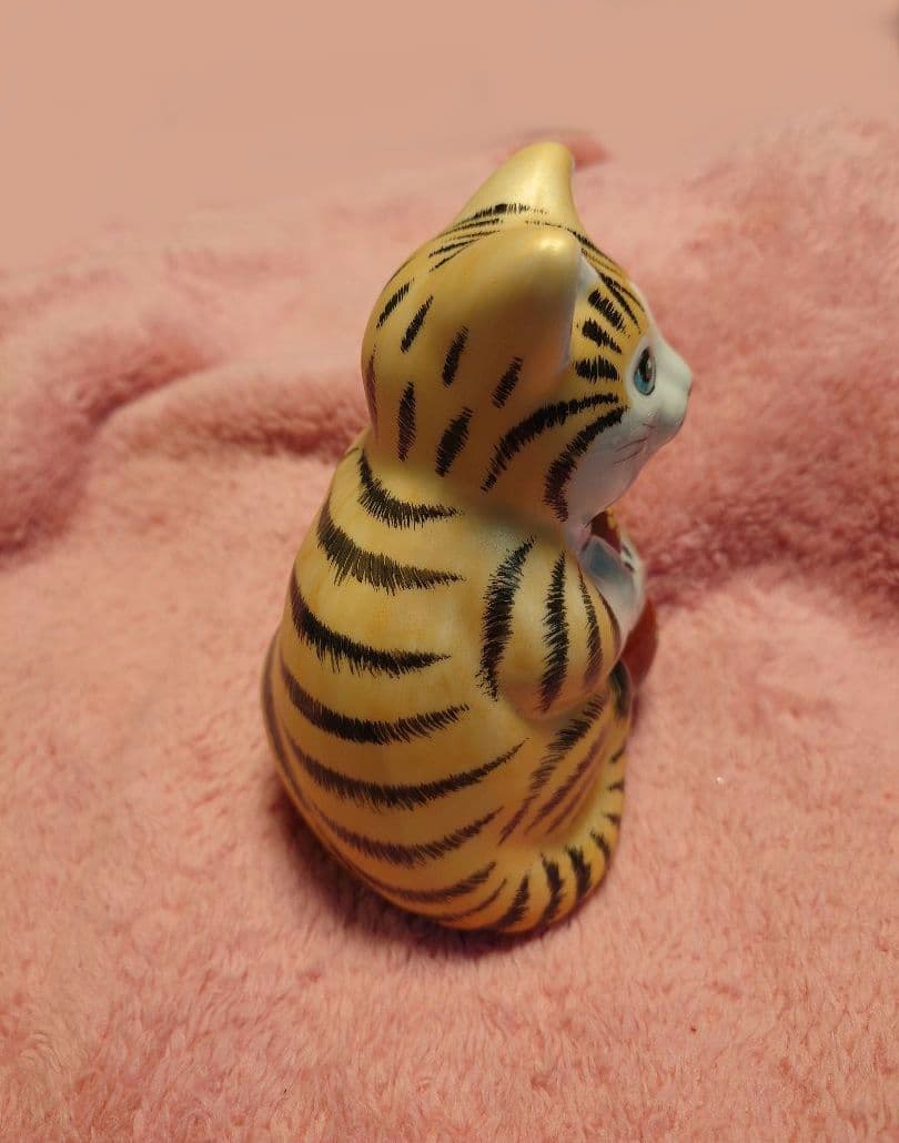 九谷焼招き猫　達麿招き猫　５号　伝統工芸品　九谷焼　招き猫