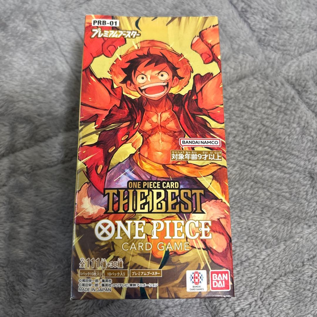 ONE PIECE カードTHE BEST 1box テープ付き