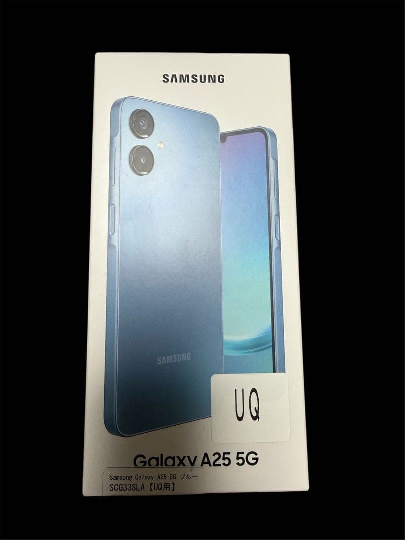 新品未開封　Samsung Galaxy A25 5G 本体 ブルー