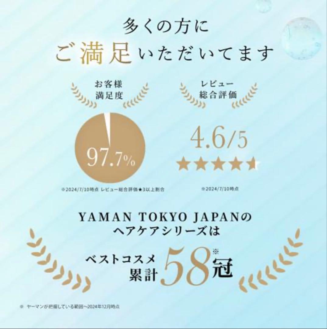 YAMAN ストレートヘアアイロン ゴールドネイビー