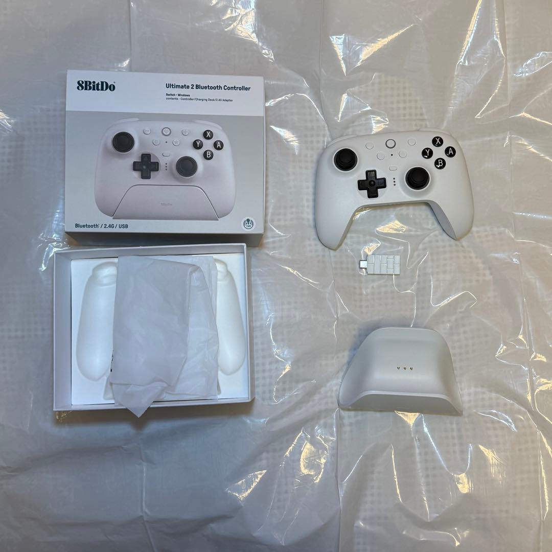8BitDo Ultimate 2 ワイヤレスコントローラー Switch2対応
