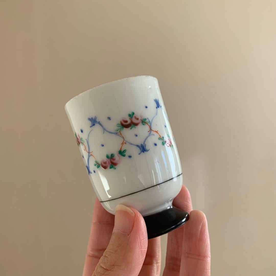 フランスアンティーク 磁器 酒器 2つセット