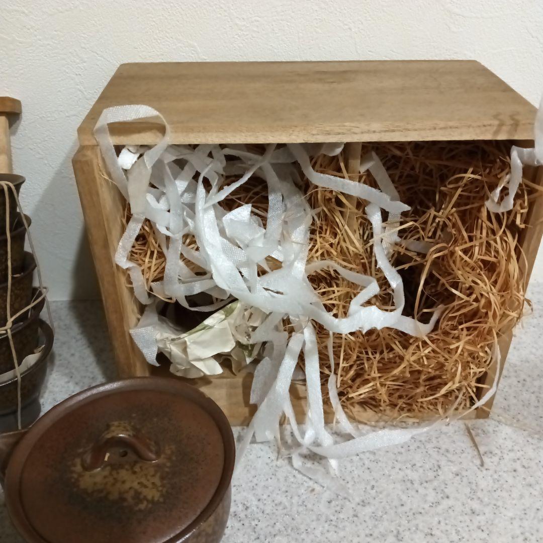 備前焼 茶器 金重作 【陶印あり】