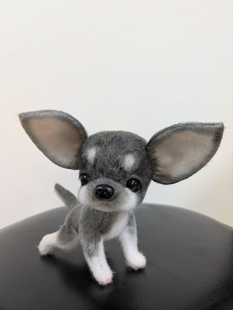 ハンドメイド* ぬいぐるみ*チワワ*犬*ブラック
