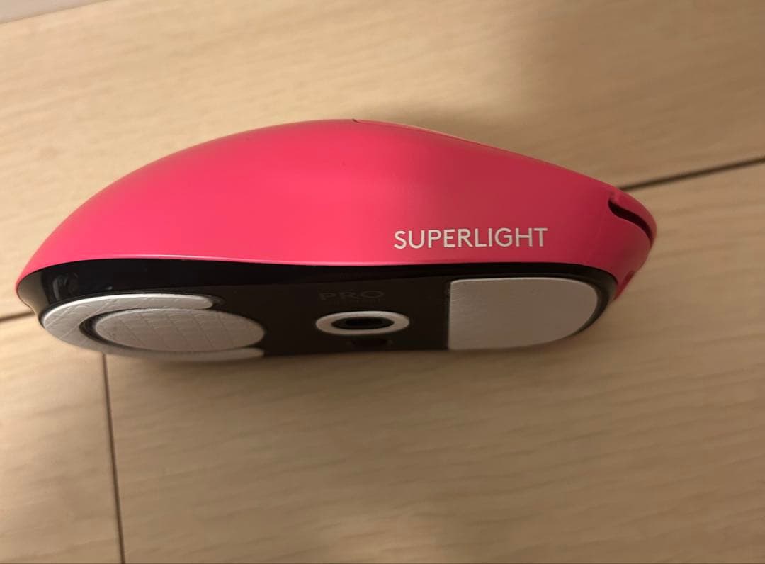 箱無し　Logicool gpro superlightピンク マウス 本体