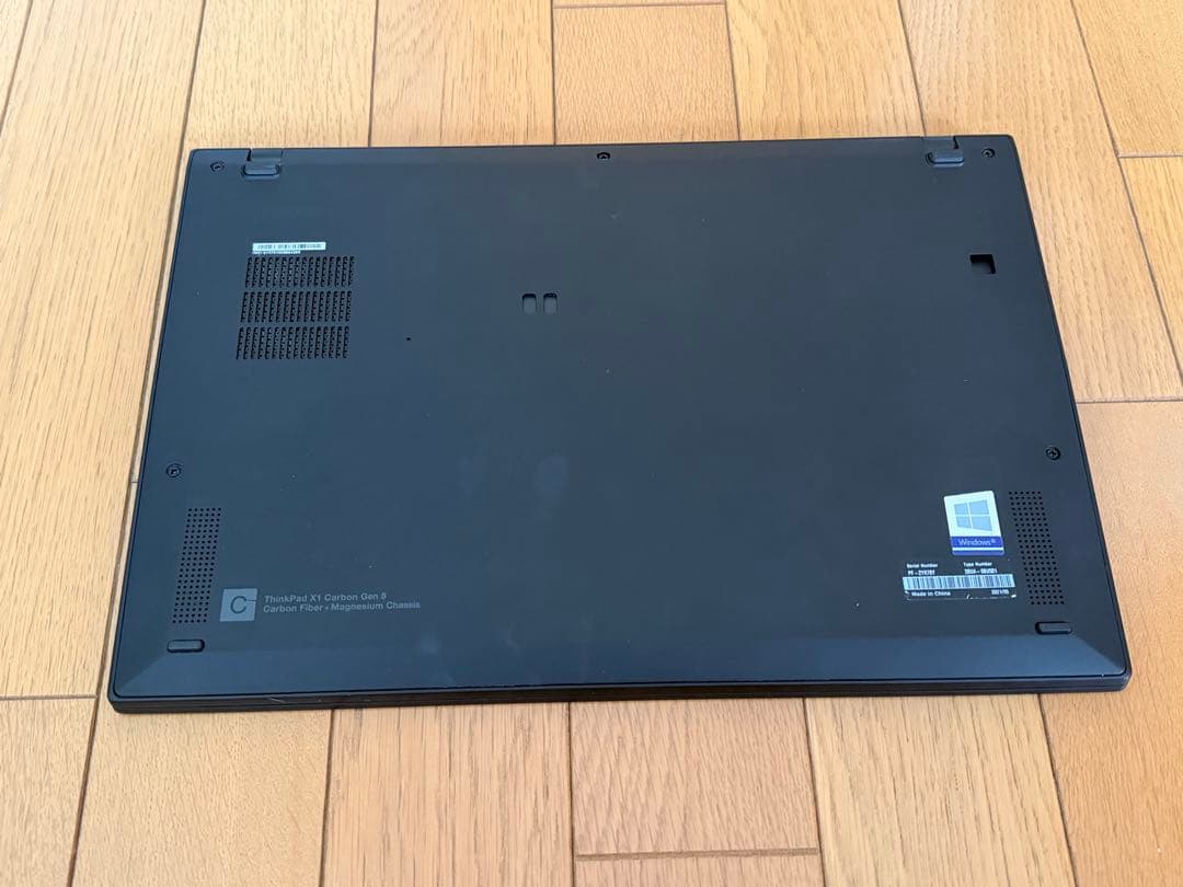 Windowsノート本体 Thinkpad x1 carbon gen8 COREi7 16GB