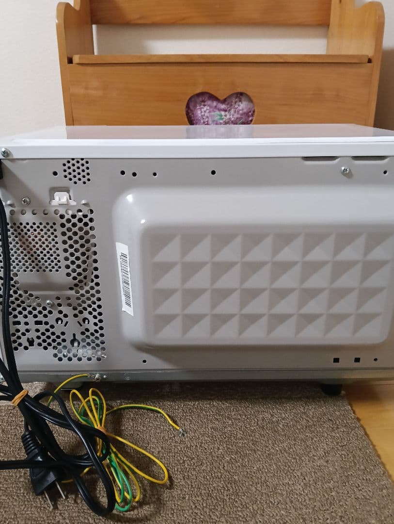 Haier 電子レンジ　JM-FH18G ホワイト 使用3ヶ月 美品