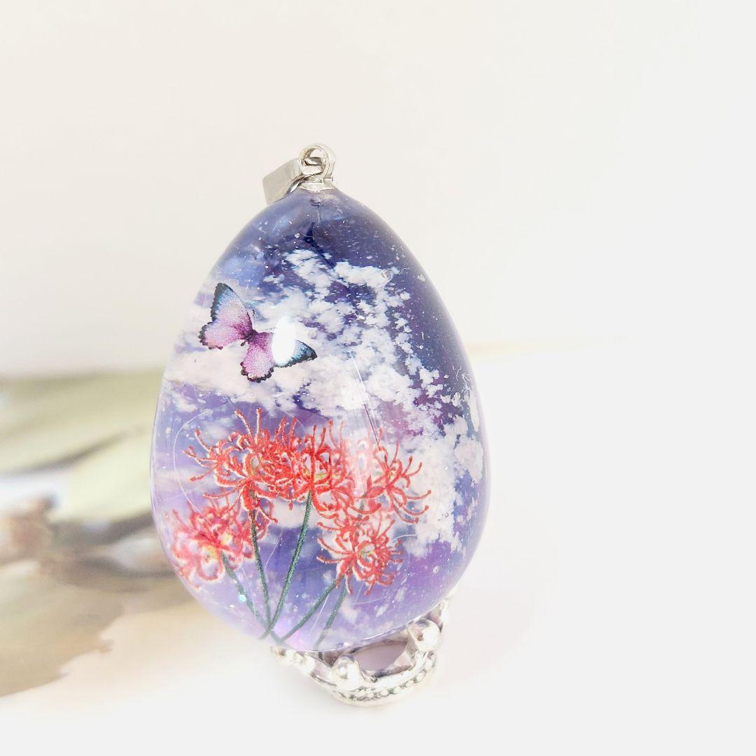 レジン　ハンドメイド　ペンダントトップ　キーホルダー　332