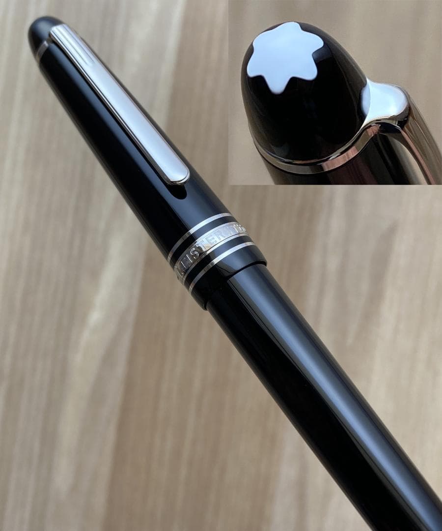 現行品 新品同様 モンブラン P164 プラチナ クラシック ボールペン