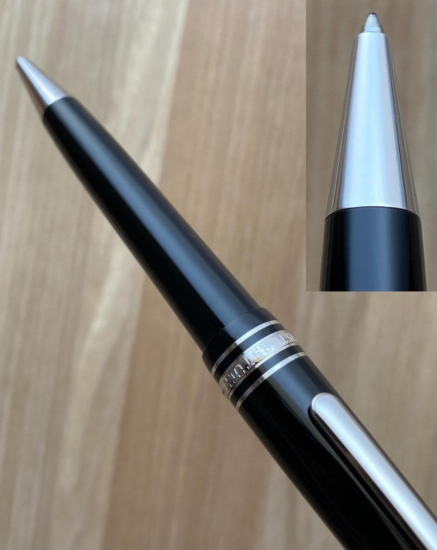 現行品 新品同様 モンブラン P164 プラチナ クラシック ボールペン