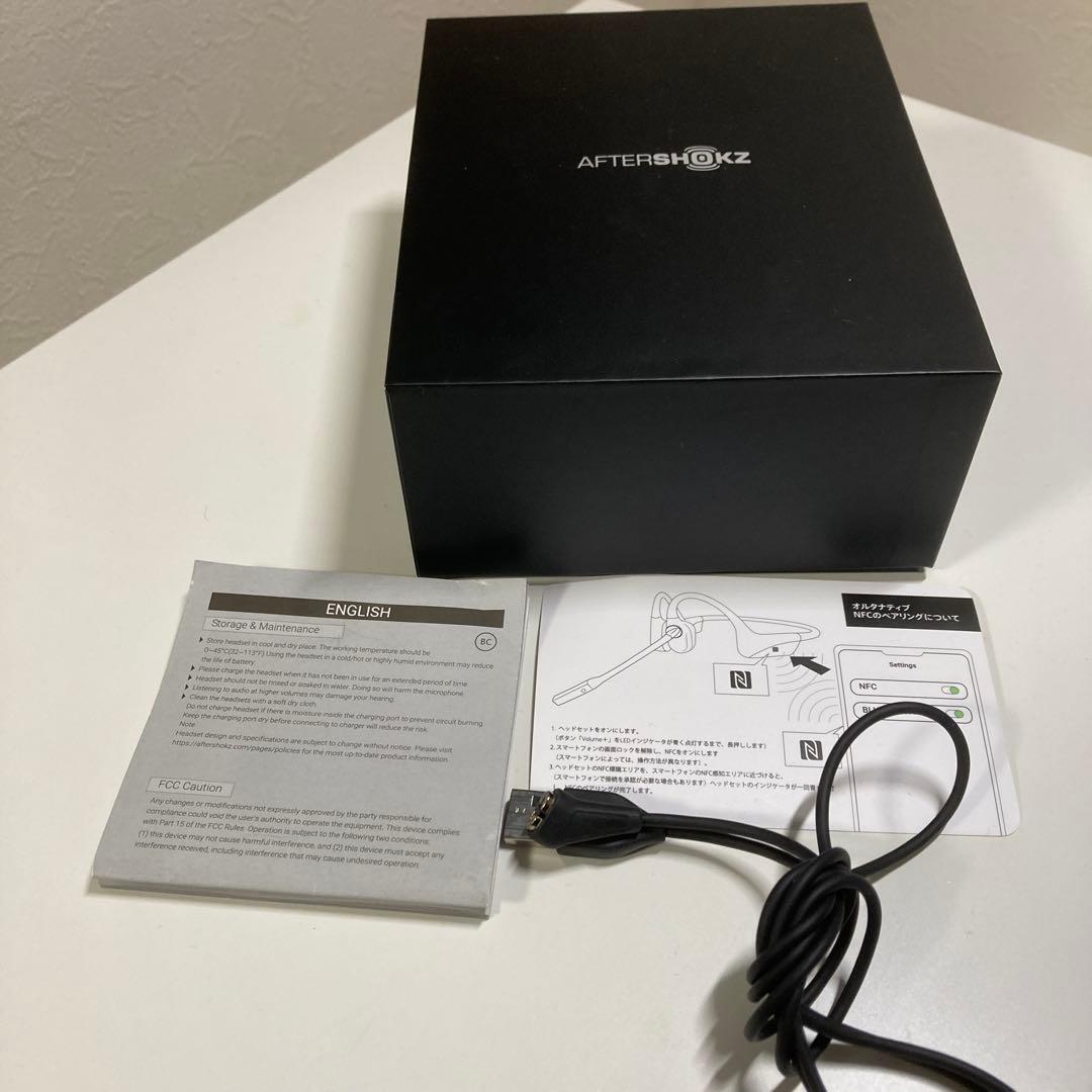 SHOKZ 骨伝導ワイヤレスイヤホン