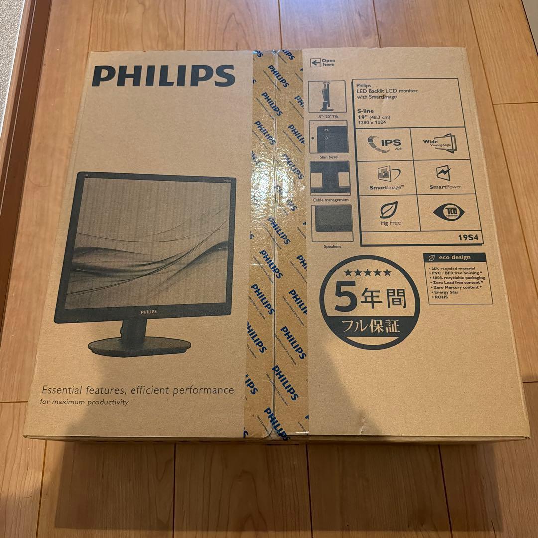 新品 5:4 フィリップス 19S4QAB／11 19.0型 液晶ディスプレイ