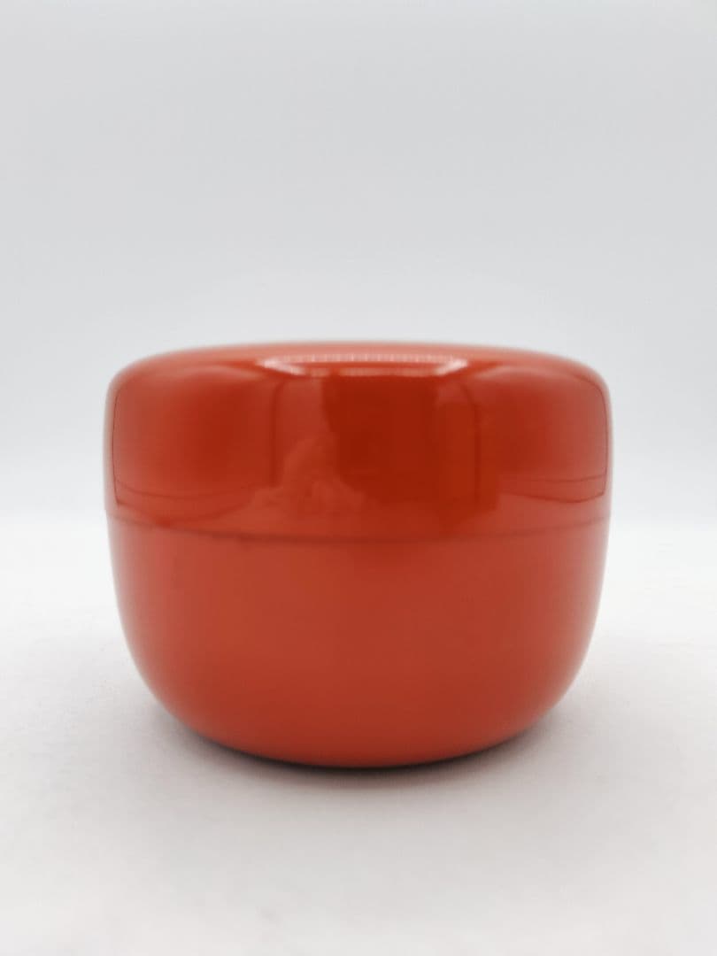 d017 平棗 朱 寿仙 茶道具 古物