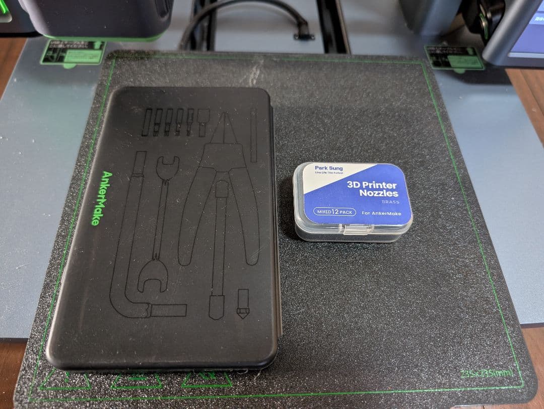 AnkerMake M5 3Dプリンター【動作確認済・予備ノズル12個＋工具付】