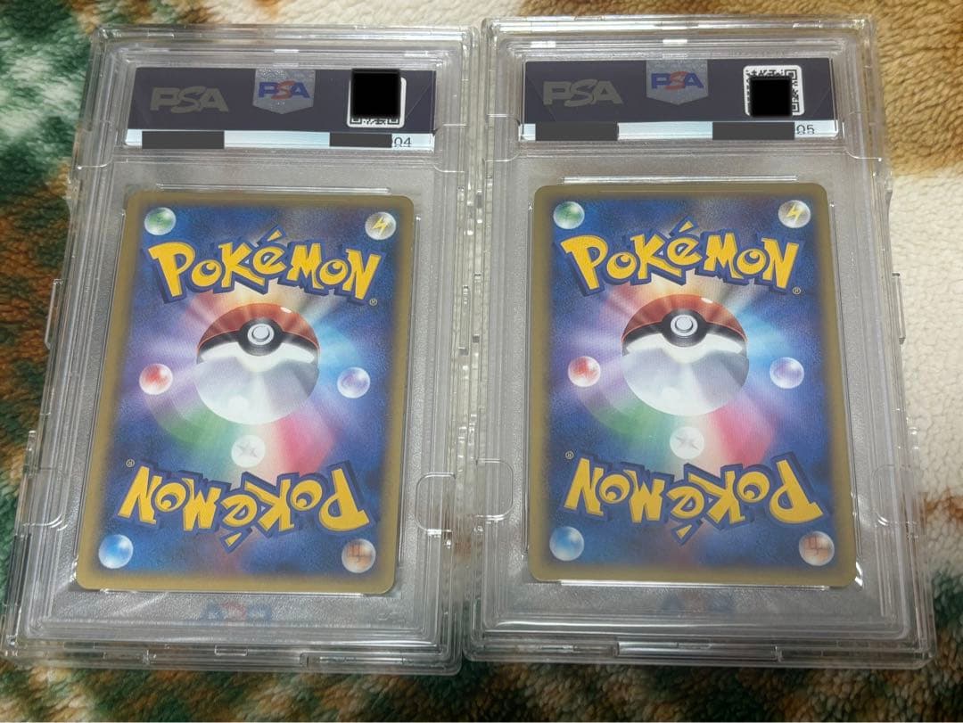 psa10 連番　渦巻き　十字　パルキア　ディアルガ　色違い