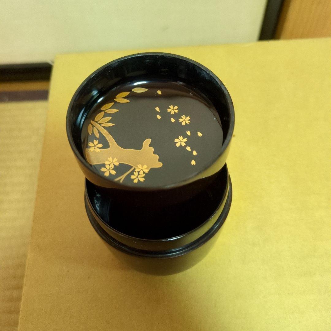 中林香雪造 玄々斎好 嵐山棗 共箱 茶道具