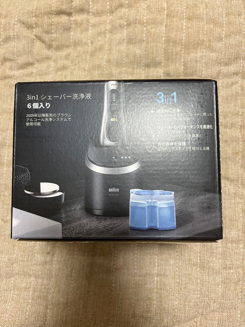 ※値引中❗️【新品】シェーバー洗浄機　TYPE54301 と交換カートリッジ7個