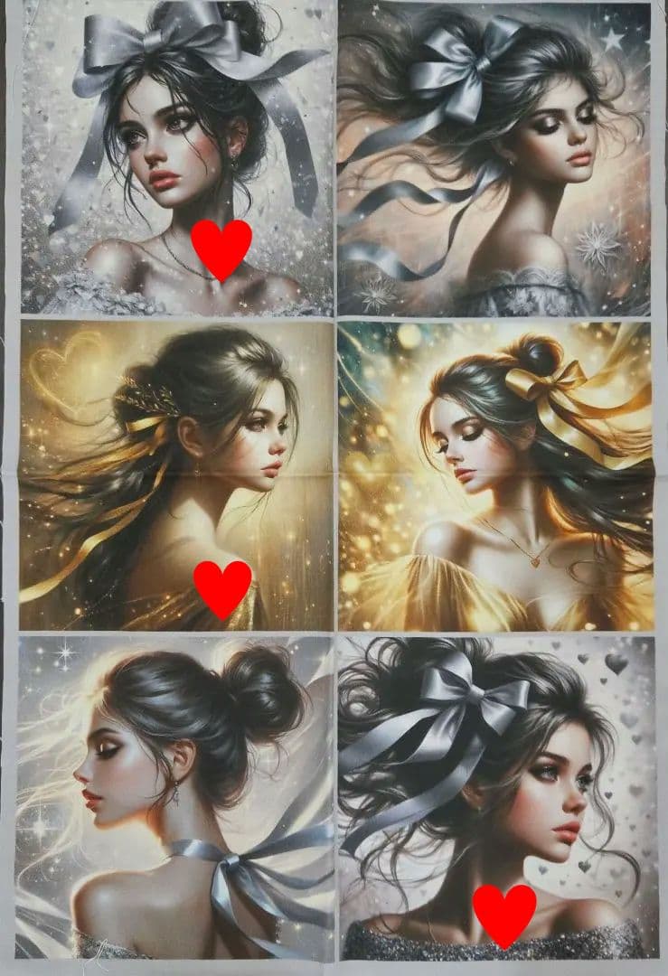 keivan　幻想的パネル生地