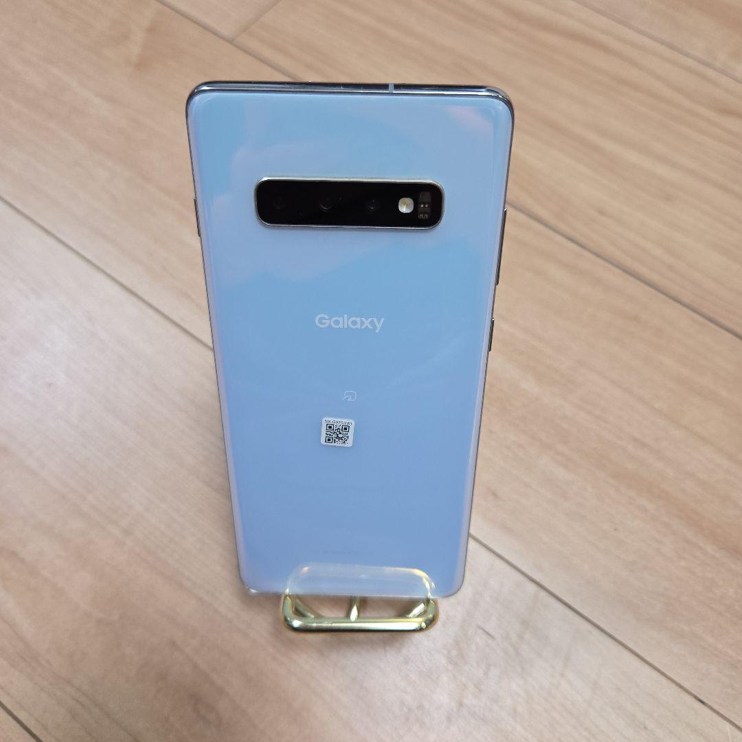 SAMSUNG Galaxy S10+ プリズムホワイト SCV42 中古