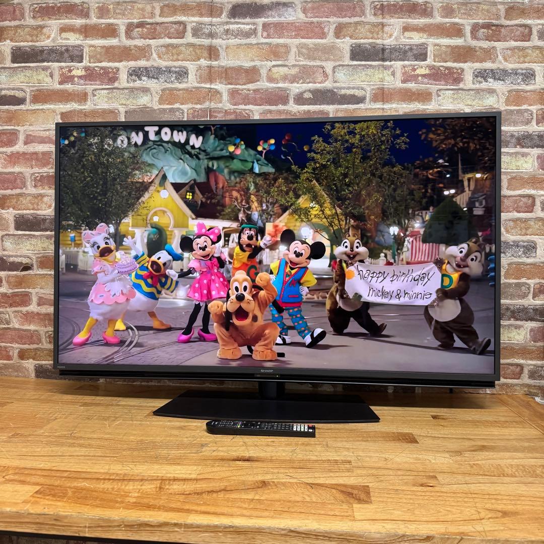 SHARP 50V型 4K 液晶テレビ AQUOS 4T-C50DN2 21年製