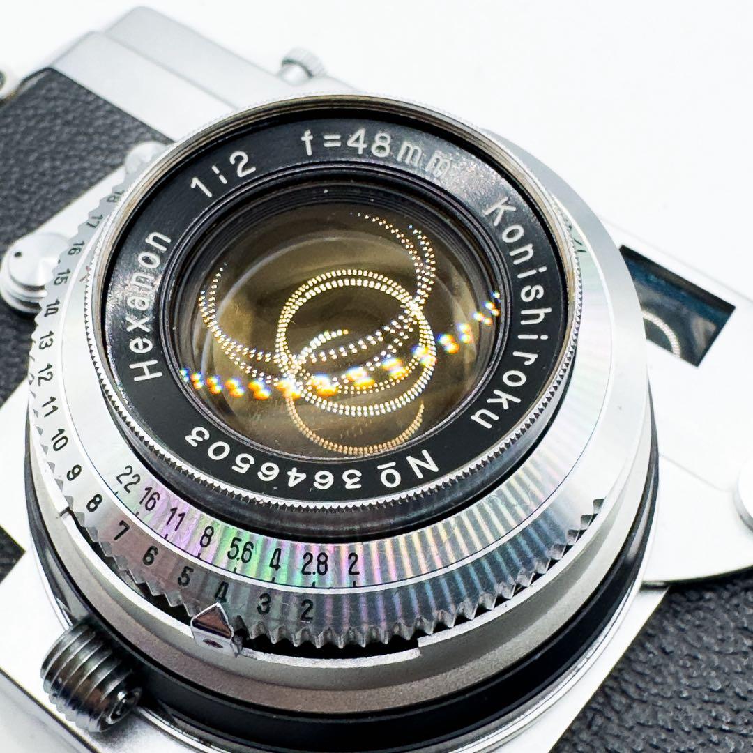 Sランク 美品 Konica Ⅲ レンジファインダー 3ヶ月動作保証付き