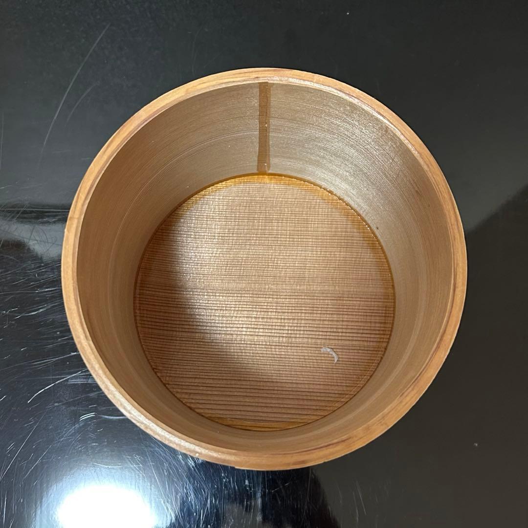 木地曲水指　茶道具懐石鵬雲斎坐忘斎淡々斎即中斎而妙斎棗水指水屋茶碗釜