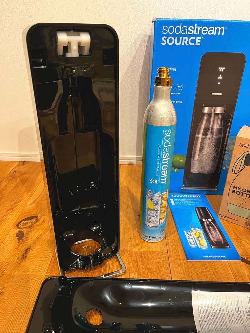 SodaStream Source V3炭酸水メーカー ブラック