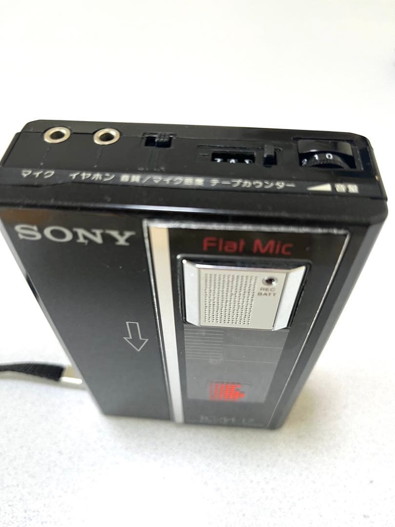 完動品SONY TCM-17カセットレコーダー　　　再/録オートシャットオフ