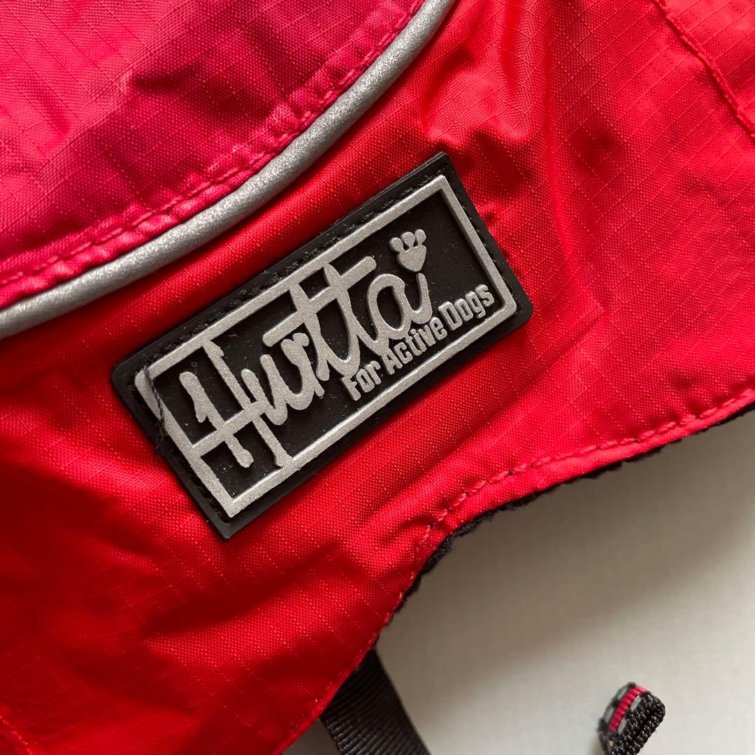 Huerta 小型犬用レインコート レッド