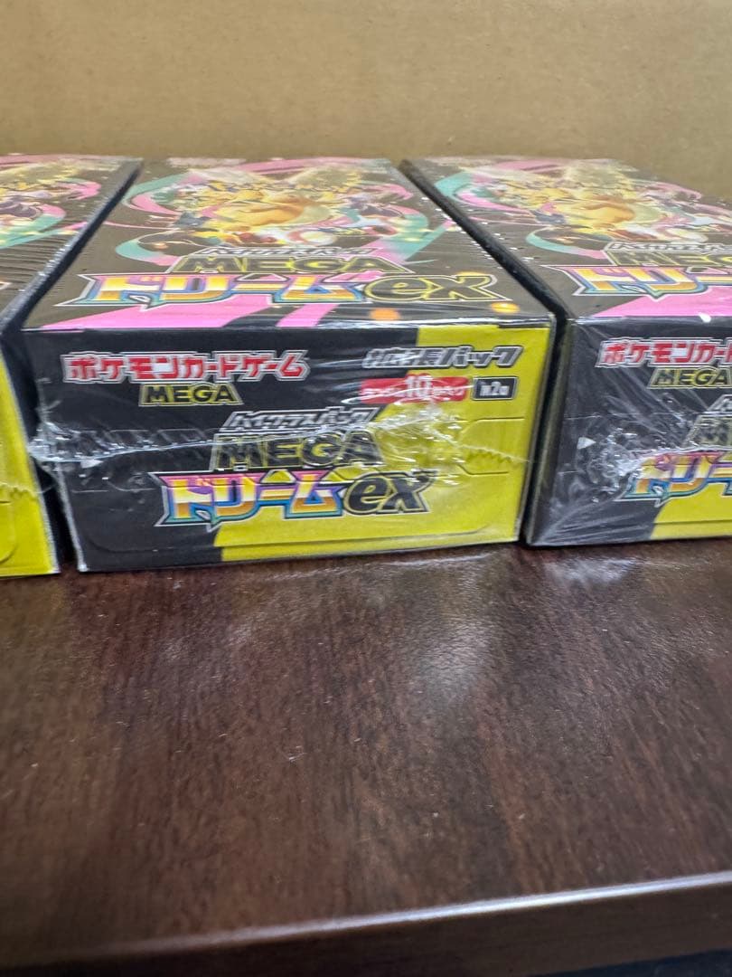 【シュリンク付き】ポケモンカードmegaドリームEX 3BOX 即発送