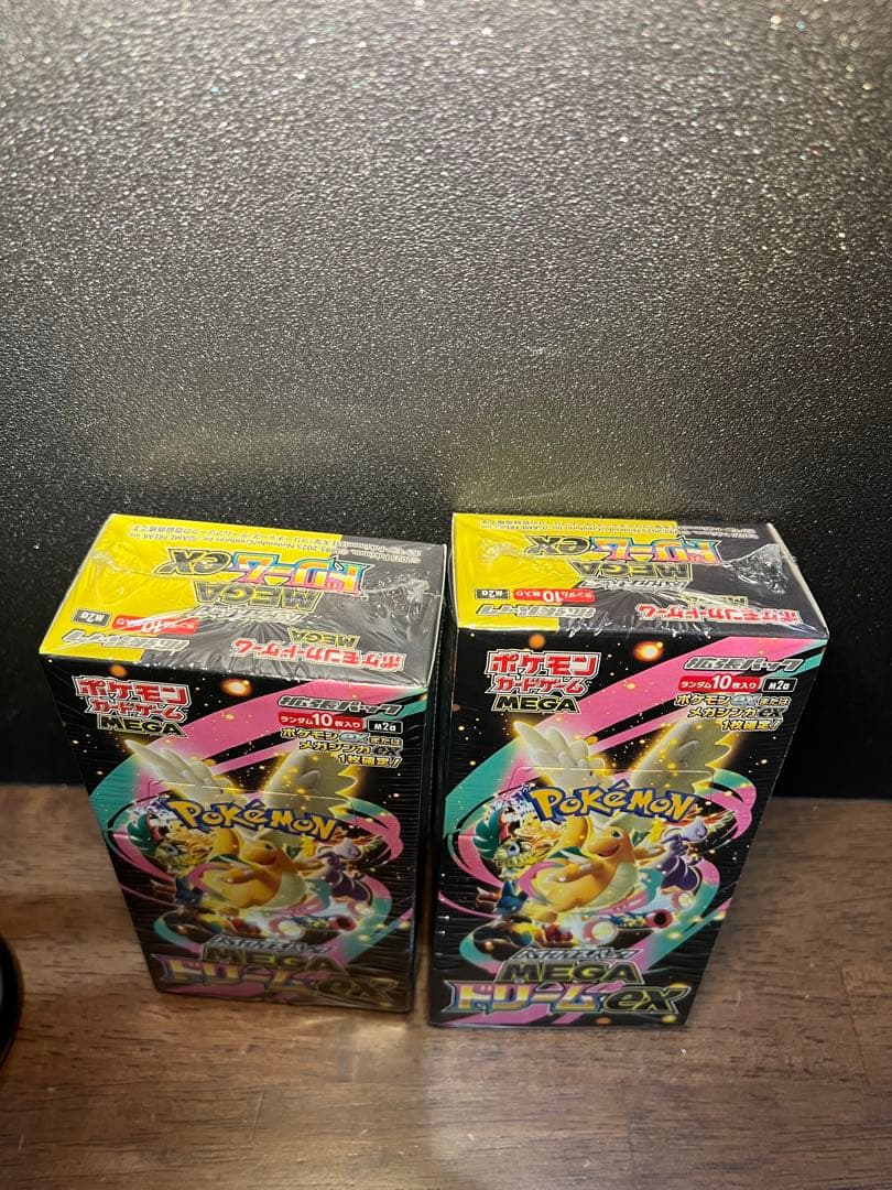 【シュリンク付】ポケモンMEGAドリームex 2BOX　新品未開封