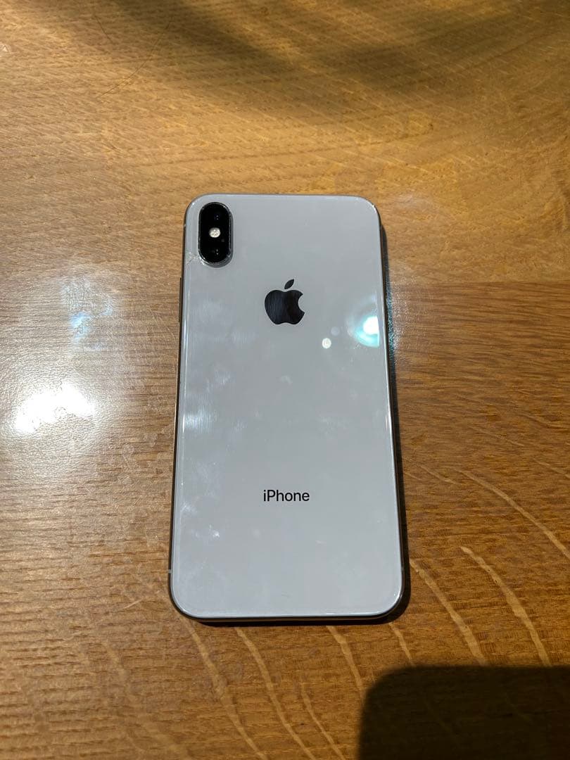3/29まで　Apple iPhone X シルバー 本体