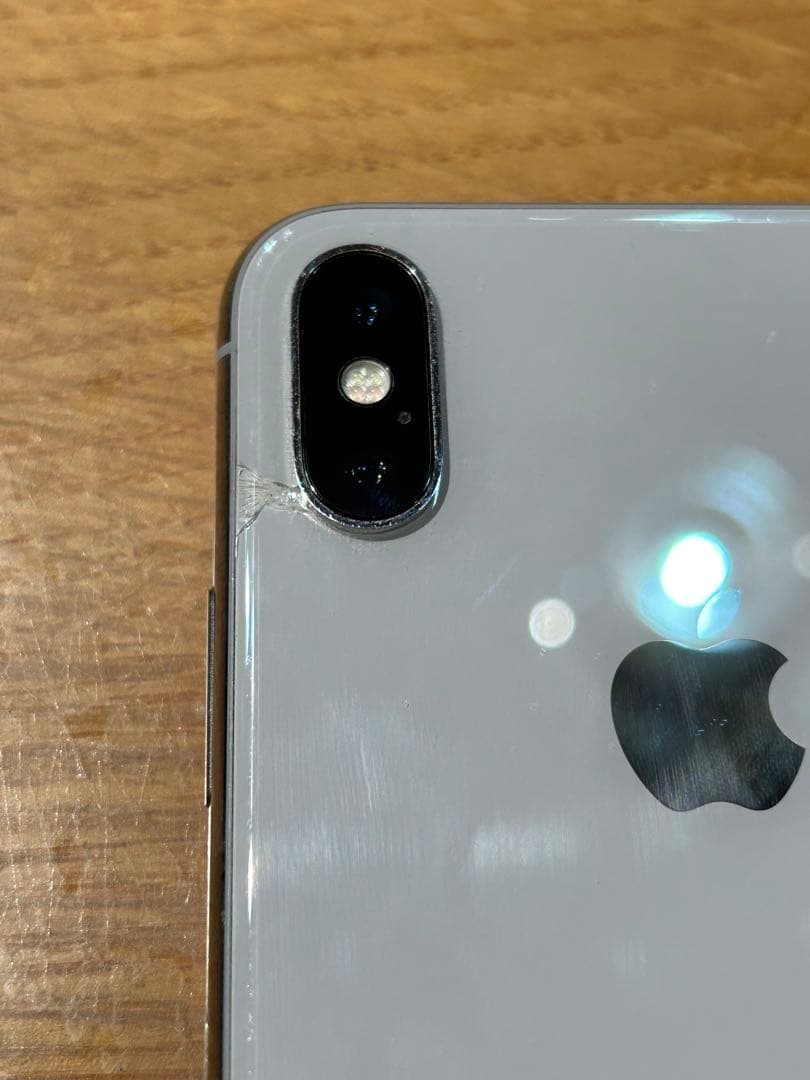 3/29まで　Apple iPhone X シルバー 本体
