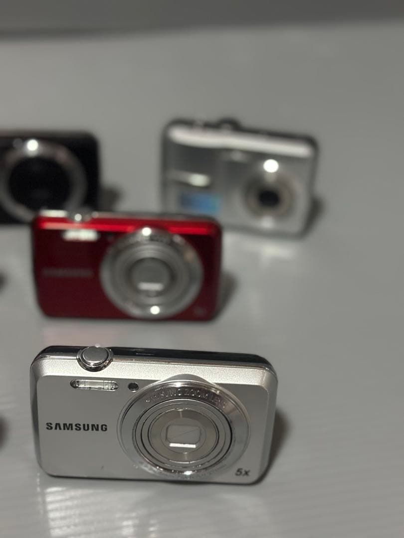 SAMSUNG10台 デジカメラまと め【動作未確認ジャンク扱】
