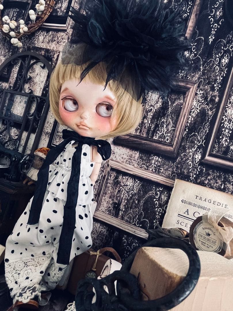 カスタム アイシードール マッシュルームボブヘアー アウトフィット付属