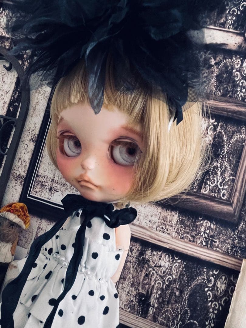 カスタム アイシードール マッシュルームボブヘアー アウトフィット付属