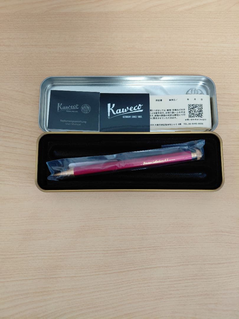 週末限定値下げ&出品　未使用　カヴェコスペシャルレッドエディション0.5mm