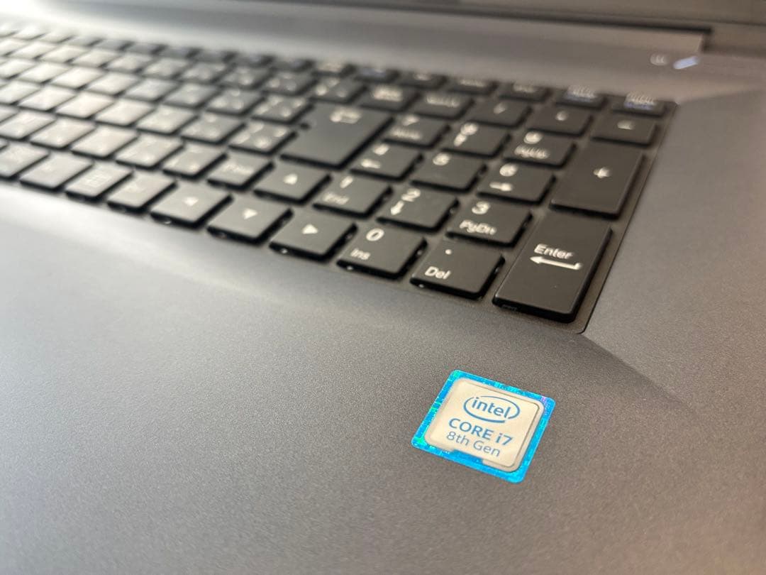 17.3型オフィス有【Core i7/SSD512GB】MOUSE 美品！