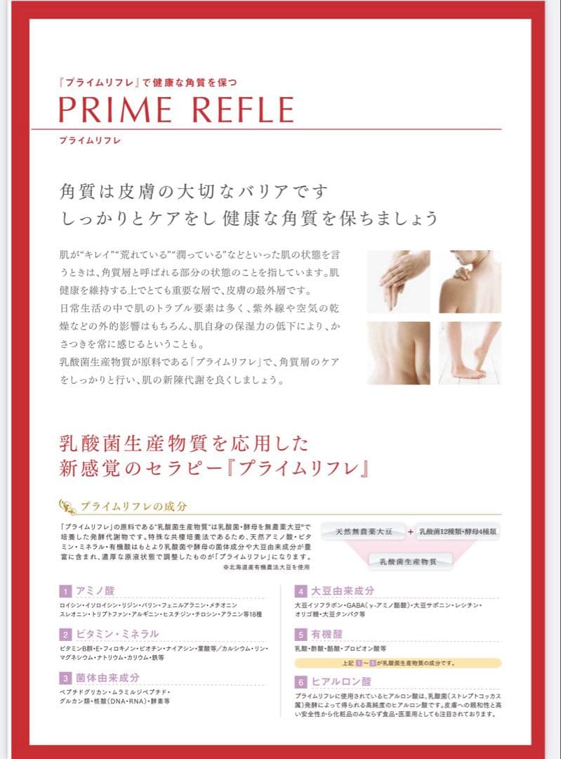 【未使用】プライムリフレ　ボディケアローション　195g