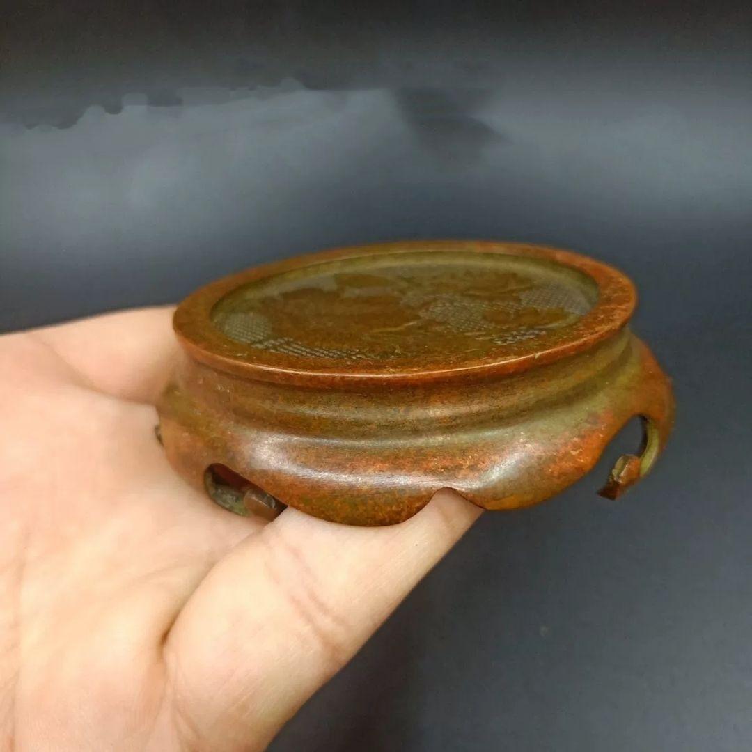 銅器 香炉 挿し香炉 仏堂香炉 香道具 装飾品 工芸品 置物