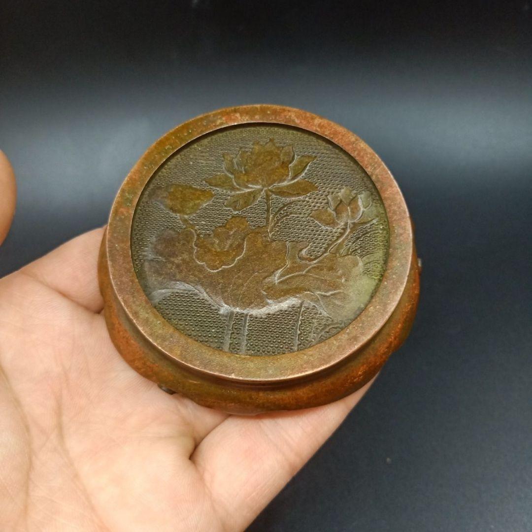 銅器 香炉 挿し香炉 仏堂香炉 香道具 装飾品 工芸品 置物